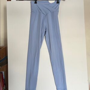 Aerie Hi-Rise Blue Leggings 26 inch inseam